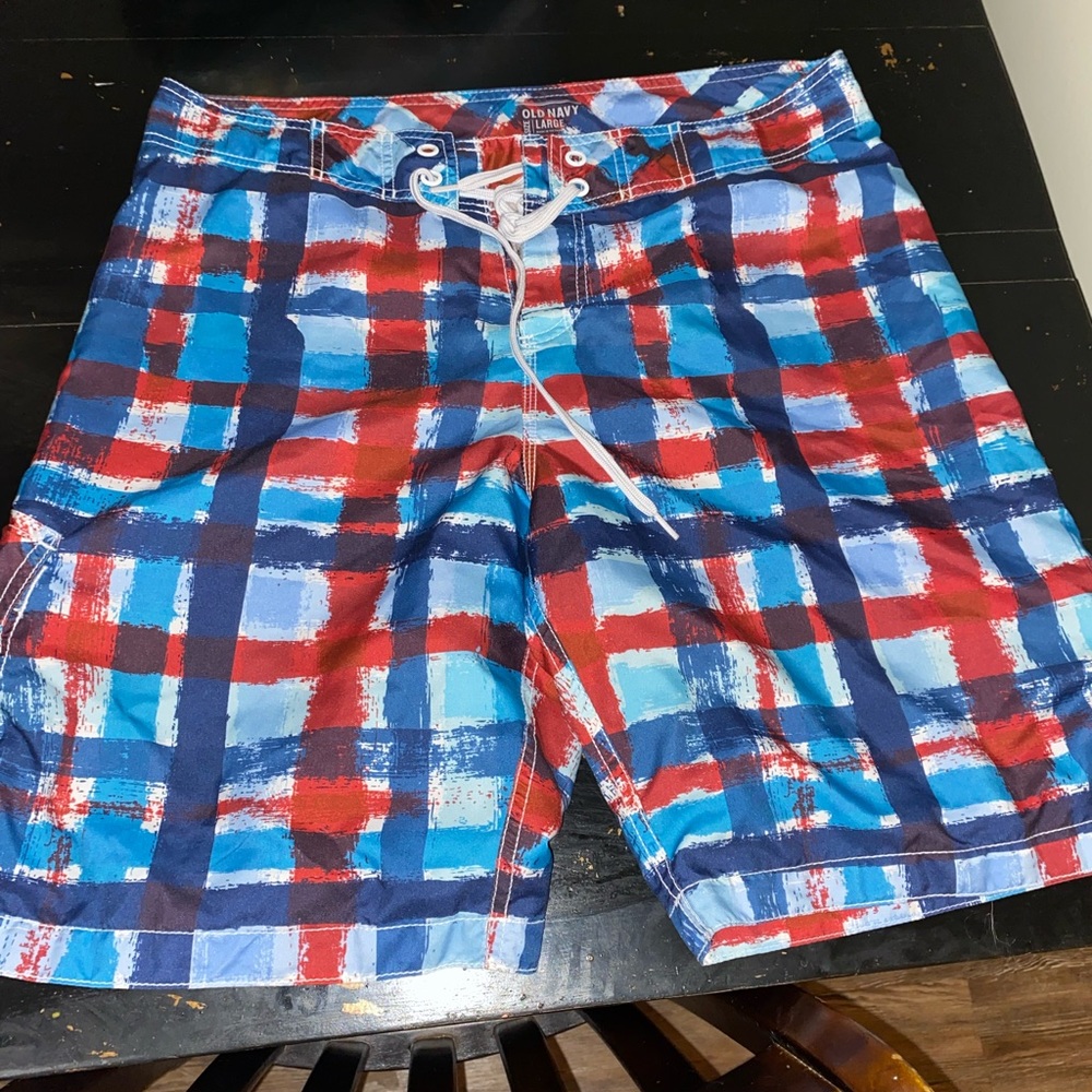 Old Navy Size Large Mens Swimming Trunks